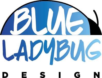 Blue Ladybug Design
