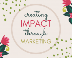 posted - Creating an Impact